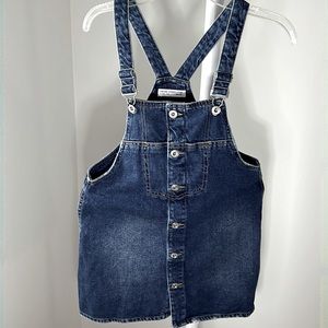 Zara Kids Demin Overall Dress